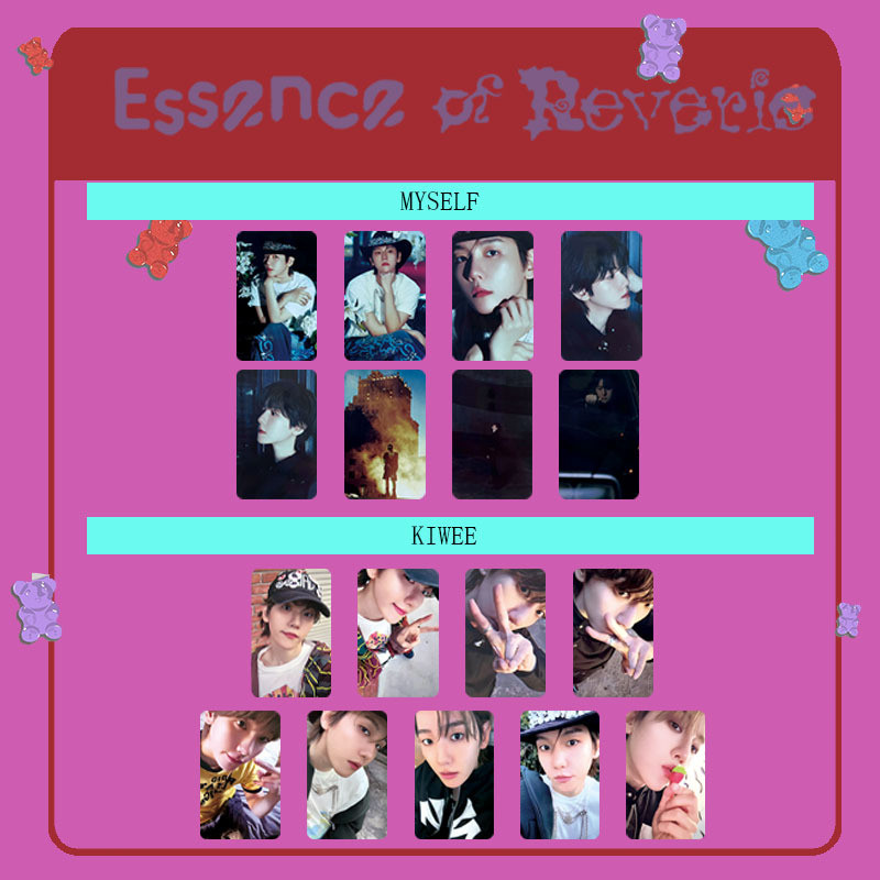 BAEKHYUN BAEKHYUN MINI5 Album ESSENCE OF REVERIE SELFIE Photocard KIWEE