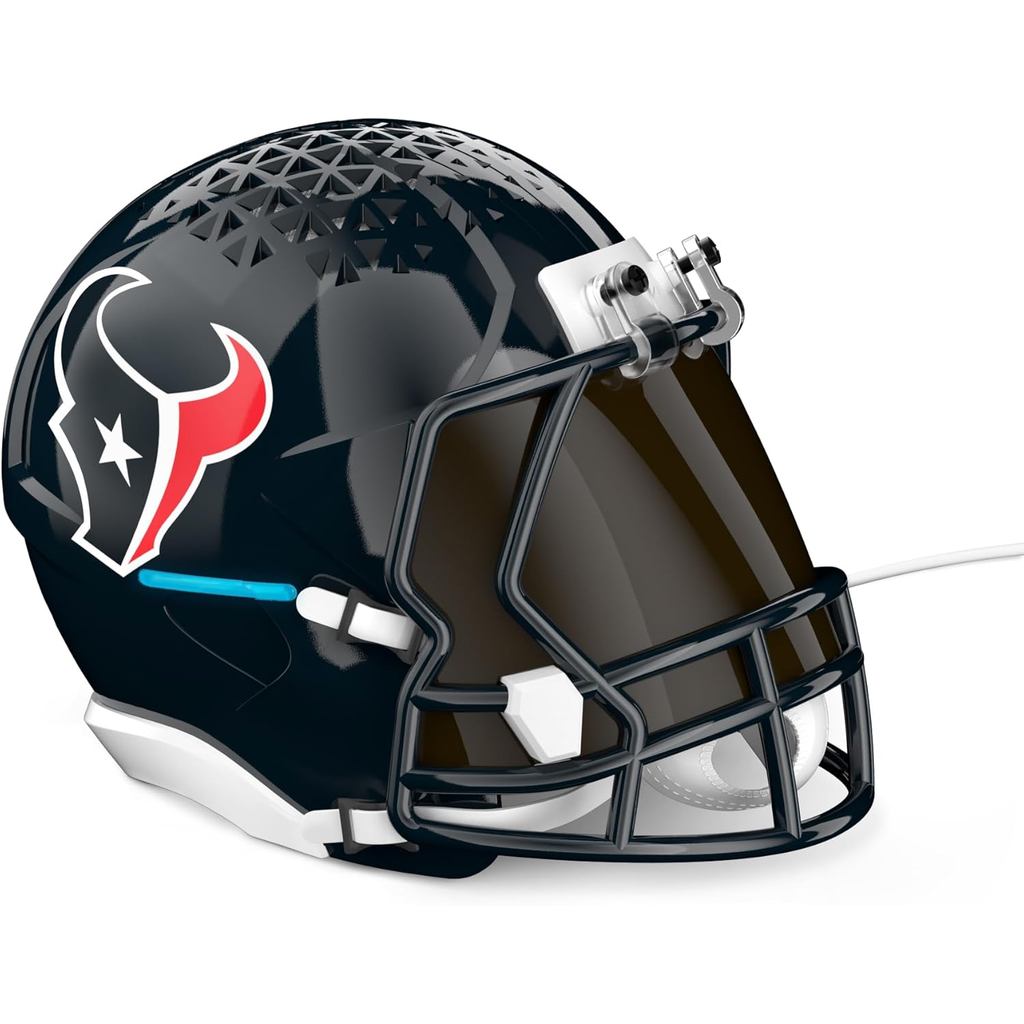 Gói Echo Dot NFL: Bao gồm Echo Dot | Giá đỡ mũ bảo hiểm NFL phiên bản giới hạn và than | Texas Houst