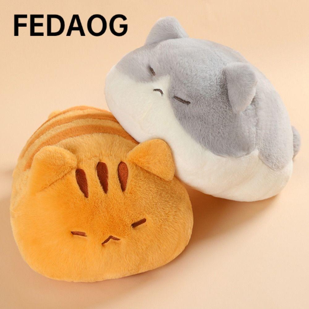 Búp bê đồng hành sang trọng FEDAOG, Đồ chơi nhồi bông mèo siêu mềm nhồi bông, Bàn gối búp bê sang tr
