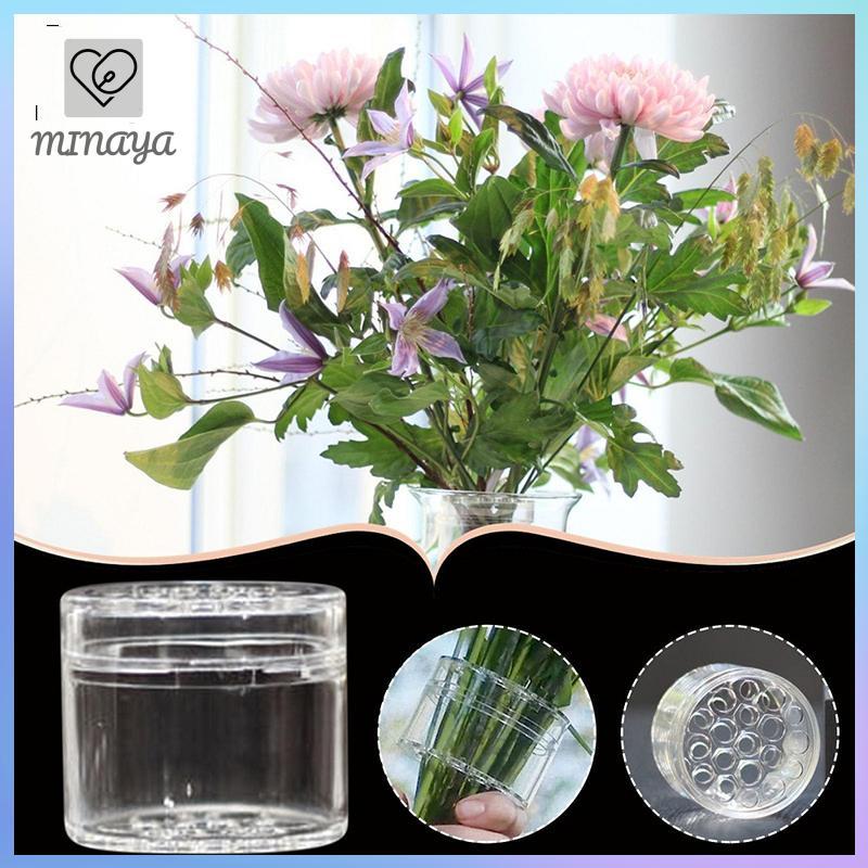 Dwi Xoắn Ốc Ikebana Gốc Hoa Chủ Cho Vase Nhà Thuận Tiện Cố Định Bó Hoa Arranger Thông Tư Lỗ Thiết Kế