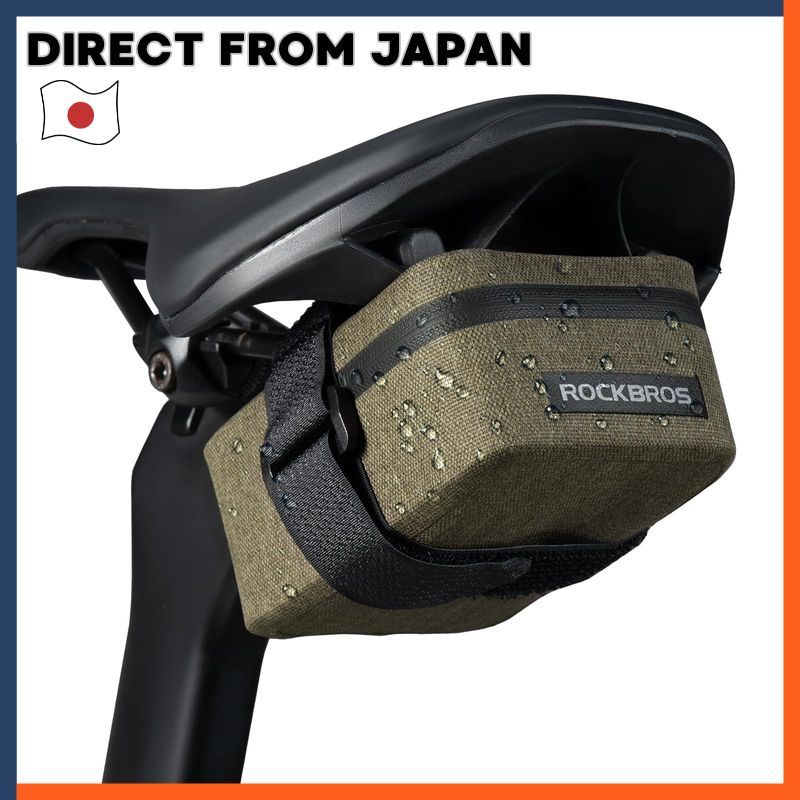 RockBros Bicycle Saddle Bag Waterproof Lightweight Tool Bag With Reflective Material