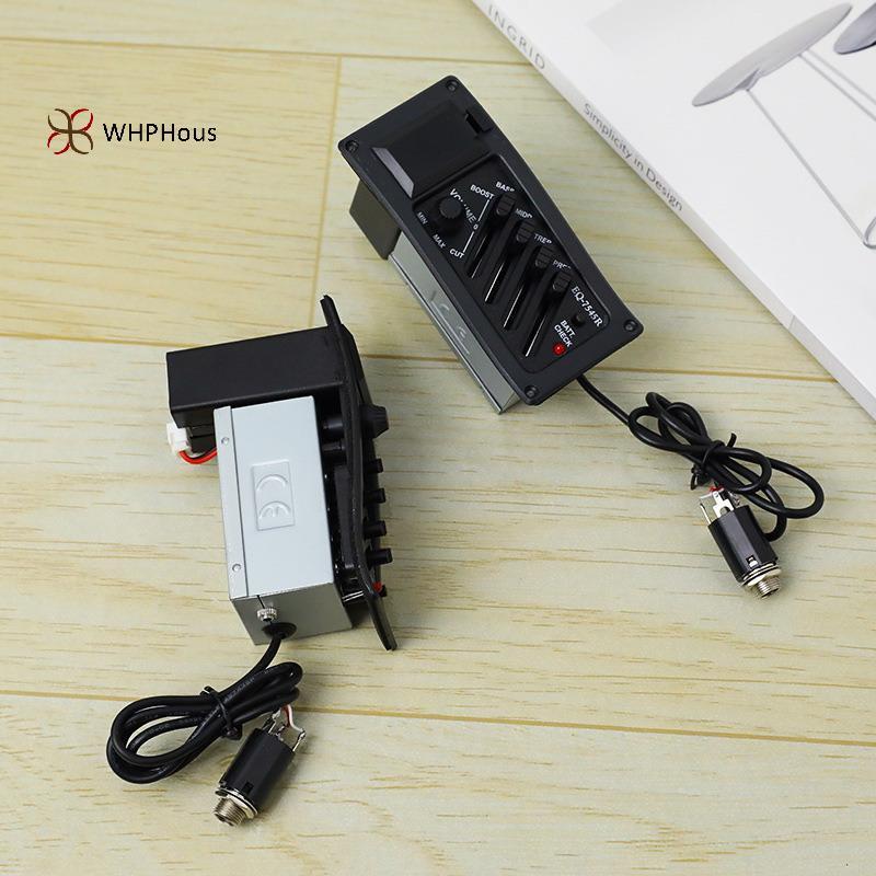 < WHPHous-t > Guitar Piup Acoustic Guitar EQ Piezo Piup Acoustic Guitar Piup Preamp Amplifier Bộ chỉ