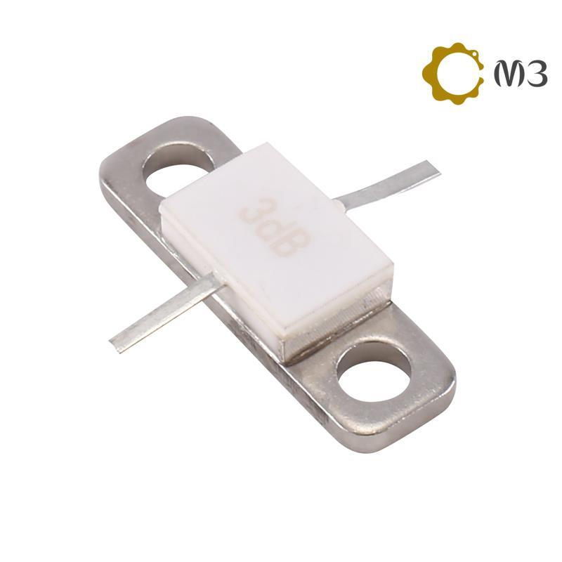 Bộ suy giảm 3DB 100Watt ĐỒNG 100Watt 100Watt 3DB DC-3GHz 50Ohms Mặt bích đầy đủ 50OHM DC-3.0Ghz THẤP
