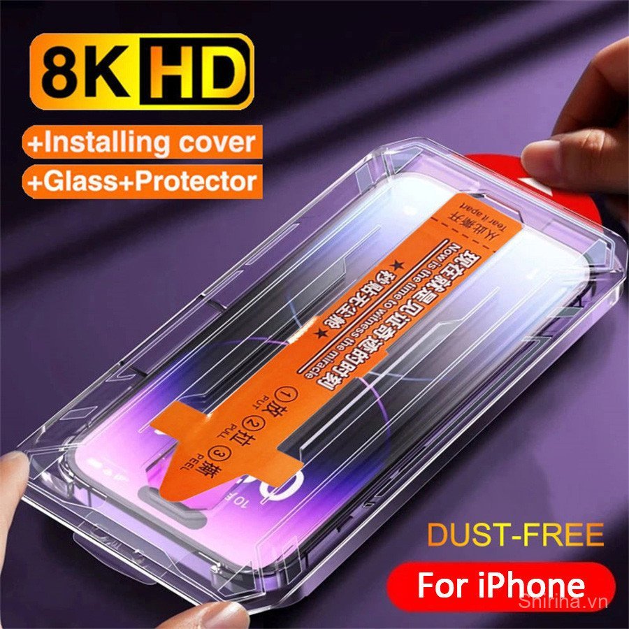 [Mua 1 Tặng 1] Dành Cho iPhone 17 Air 16 e 15 14 13 12 11 Pro Max Plus mini X XR XS Max HD Clear Ant