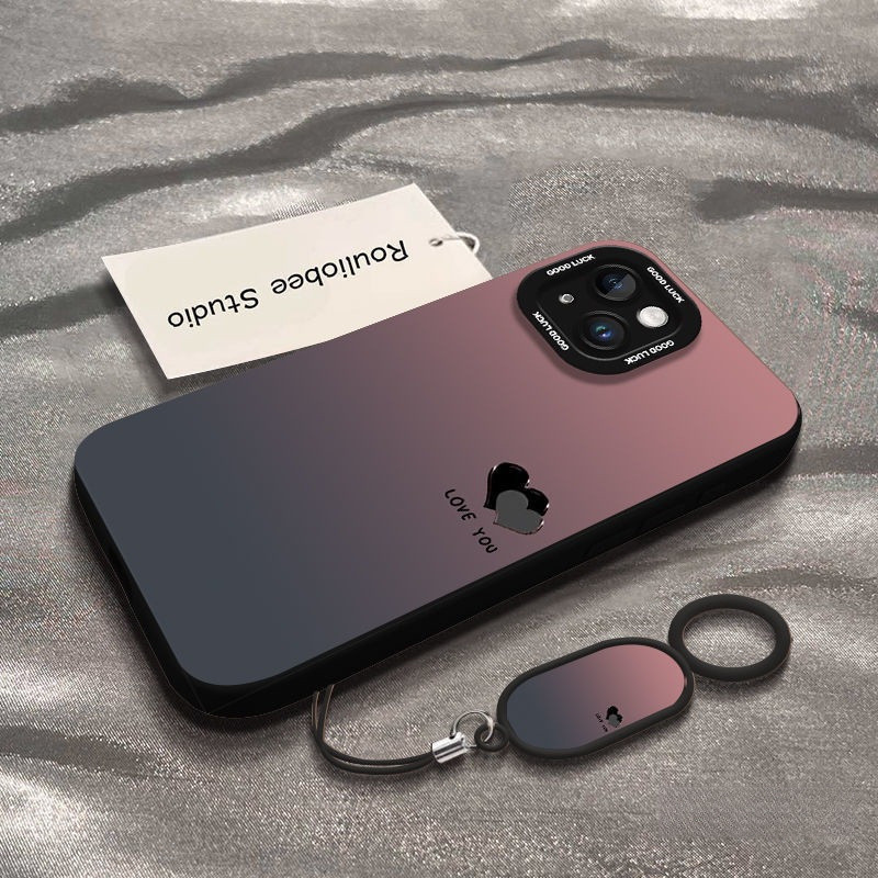 Ốp Lưng INS Cho iPhone 17 Pro Max 17Air 17Pro Vỏ Silicon Mềm Chuyển Màu Ốp Lưng Điện Thoại Bảo Vệ Tr