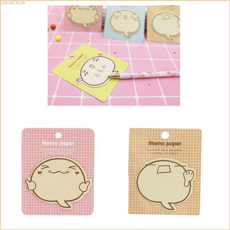 Chu Thiết kế chủ đề hoạt hình Stick Note Selves Stick Write Pad Có thể tái sử dụng cho trường học Vă