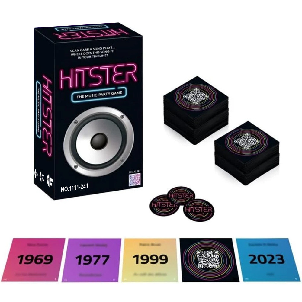 Jumbo Hitster: The Ultimate Party Game for Adults | 2-10 Players