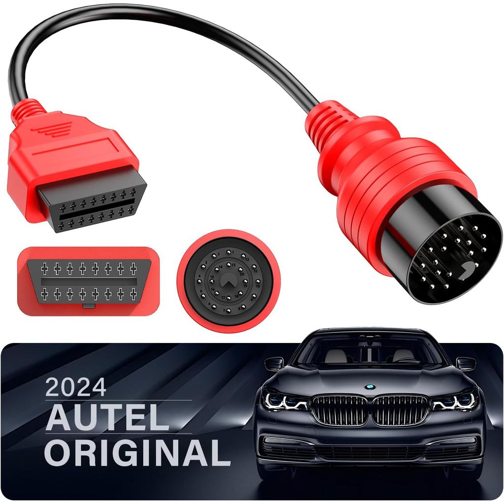 Cáp Autel 20 Pin Đến 16 Pin Obd2 Cho Xe BMW, Bộ Chuyển Đổi Chẩn Đoán OBD1 Đến Obd2 Kết Nối Chuyển Đổ