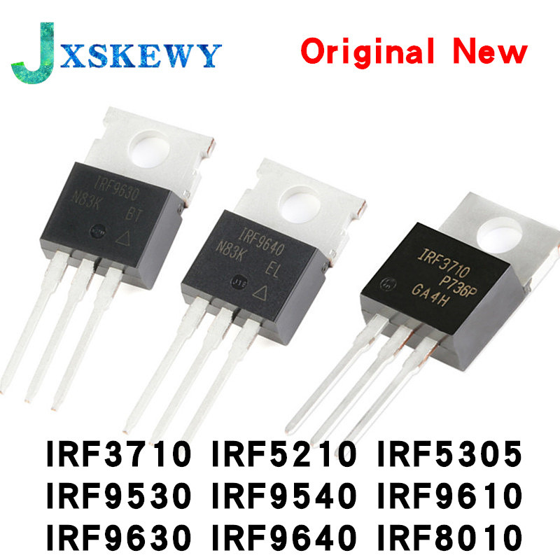 10 Chiếc Mới IRF3710 IRF5210 IRF5305 IRF9530 IRF9540 IRF96510 IRF9630 IRF96540 IRF3710PBF IRF5210PBF