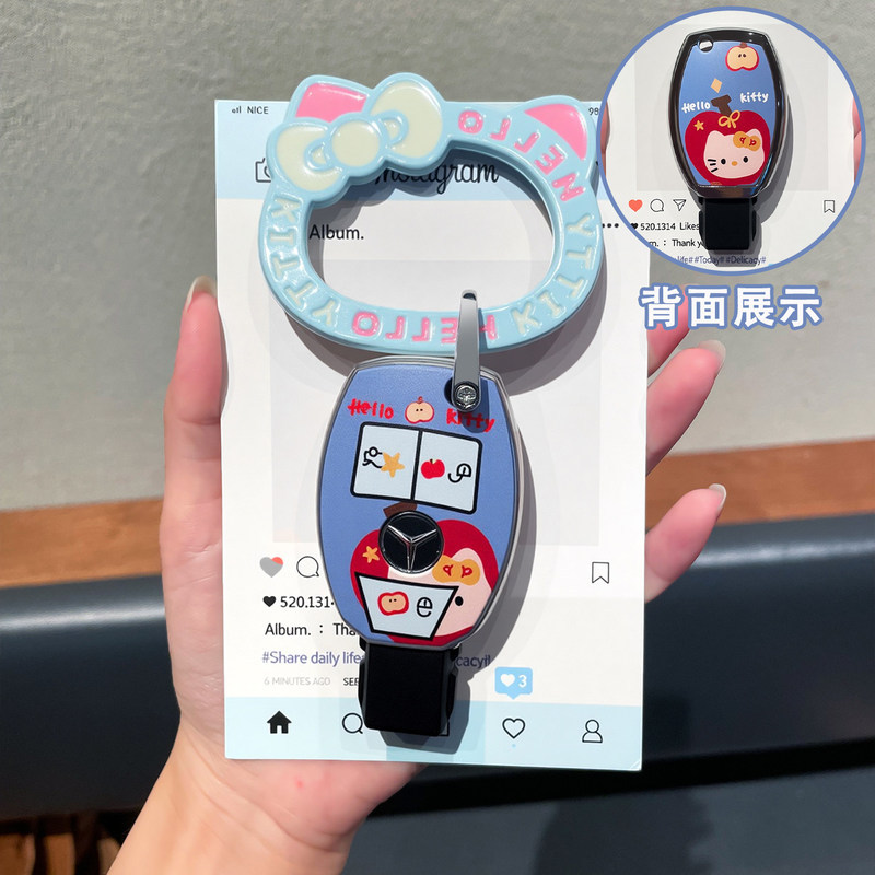 Mercedes-Benz glc260 Chìa Khóa gla200 Xe c200 Vỏ cla220 Phong Cách Cũ a180 Nữ e300 Khóa glk gle