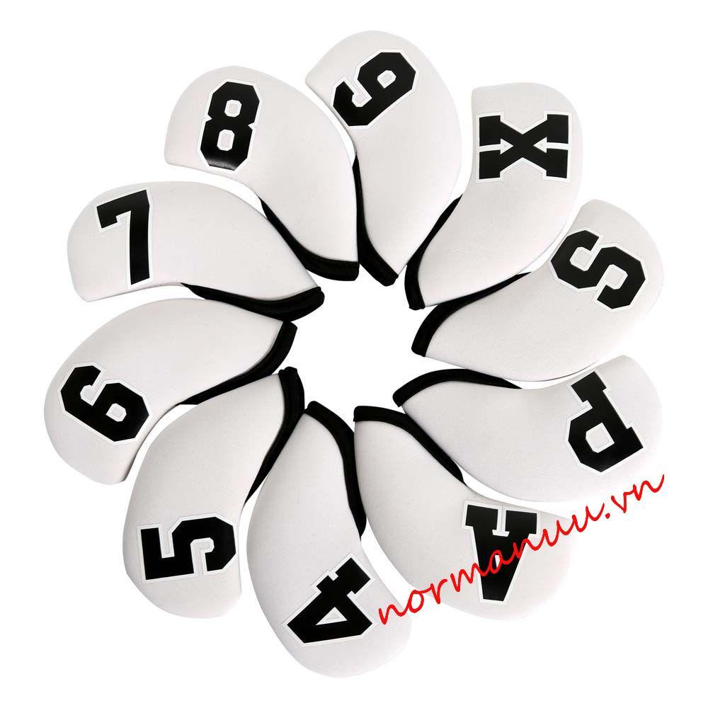 Norman6G Golf Iron Headcover - Vỏ Bảo Vệ Bền Cho Gậy Sắt Và Putter