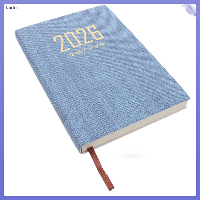 Notepad Notebook Lịch Tổ Chức Chương Trình Nghị Sự Lịch Trình Sổ Tay 21.00X15.00X1.90CM Sky- tadaiuo