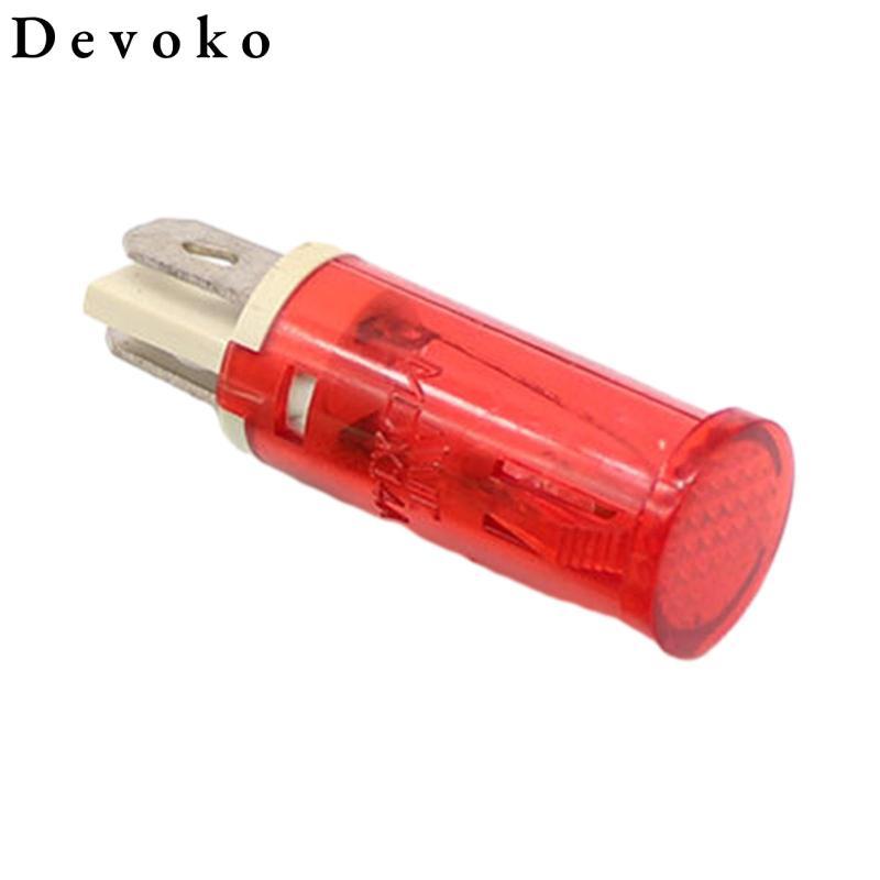 Đèn báo DC 24V Đèn báo tín hiệu Mini MDX-14A gắn bảng điều khiển cho hộ gia đình nhỏ