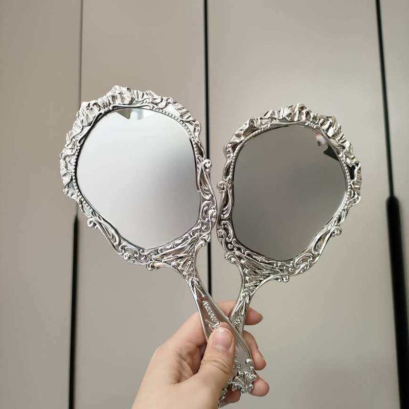 Swan Midsummer Cloud Vai Cupid Shell Ngọc Trai Trang Điểm Gương Màu Hồng Xanh Xe Khác U