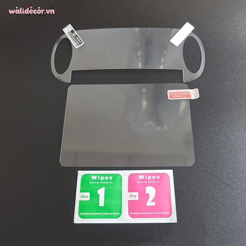 Wa 1 Bộ Phụ Kiện DIY Kính Cường Lực Trong Suốt Full HD Bảo Vệ Màn Hình Phía Trước Ba Phim Bảo Vệ Cho