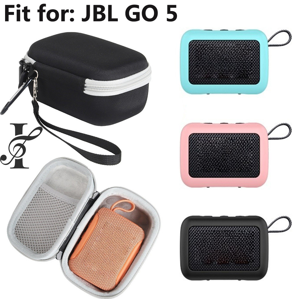 Ốp Lưng Silicon Và Carring Cho Loa Bluetooth Di Động JBL Go5, Phụ Kiện Cho Loa JBL Go 5