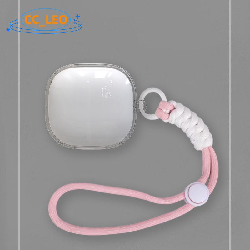 for Sony LinkBuds Fit Clear Soft Case Adjustable Lanyard Suitable for Sony WF-LS910N Shockproof Shel