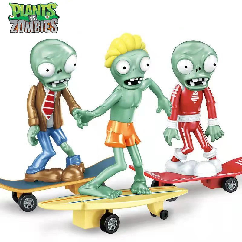 1 Chiếc Mới Plants vs Zombies 2 Tương Lai Ván Trượt Zombie Surfer Zombie Trò Chơi Nhân Vật Mô Hình P