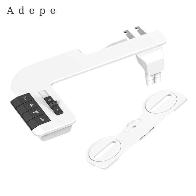 Bidet Đính Kèm Cho Nhà Vệ Sinh Vòi Phun Đôi 1 / 2 '' Không Điện Nước Lạnh Bidet Ghế Vệ Sinh Bidet