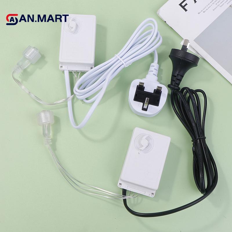 AN.MART AU EU UK LED Cắm Dimmer 8 Chế Độ EK-04 Núm Điều Khiển Màn Sáng Đèn Icicle Dây Đèn Chống Thấm
