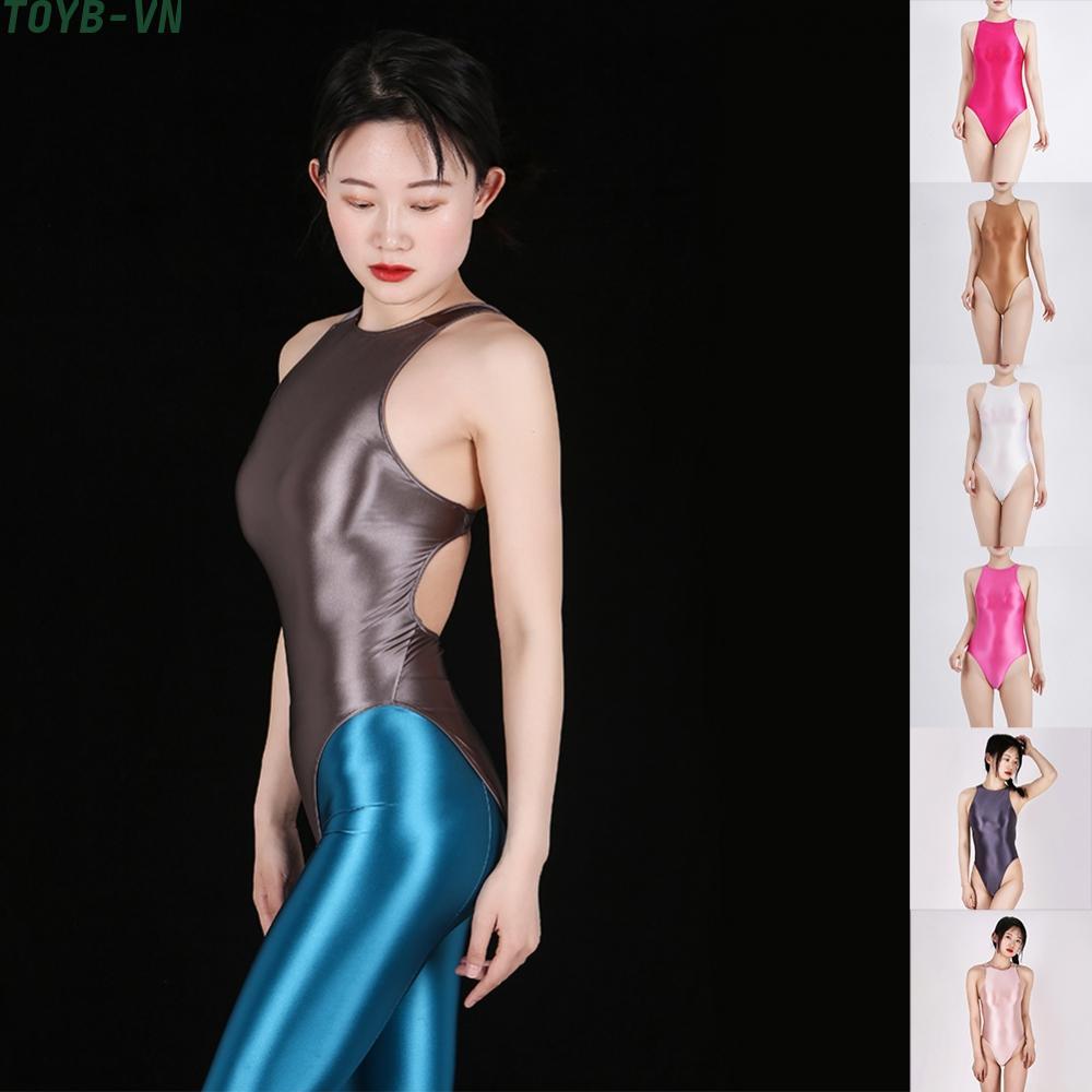 【TOYBOX】Japanese Satin Swimsuit Various Colors Available Glossy Finish For Club