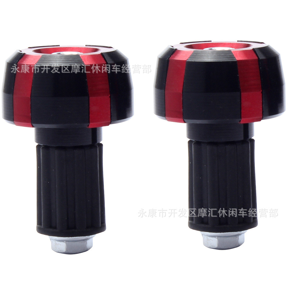 Xe Máy Điện ATV ATV Phụ Kiện ATV Cân Bằng CNC Khối Đầu Tay Cầm Cắm Tay Vịn Bóng Bảo Vệ Đầu Trang Trí
