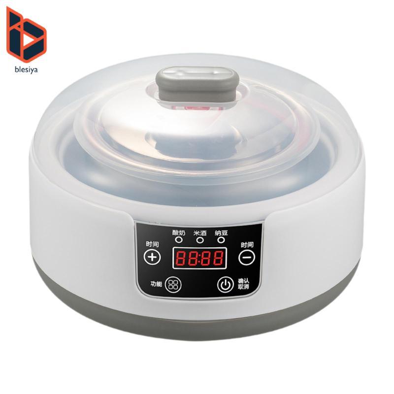 Máy làm sữa chua Hy Lạp bằng điện màn hình cảm ứng blesiya với hộp lên men thời gian thông minh để làm nhà bếp và sữa chua tại nhà