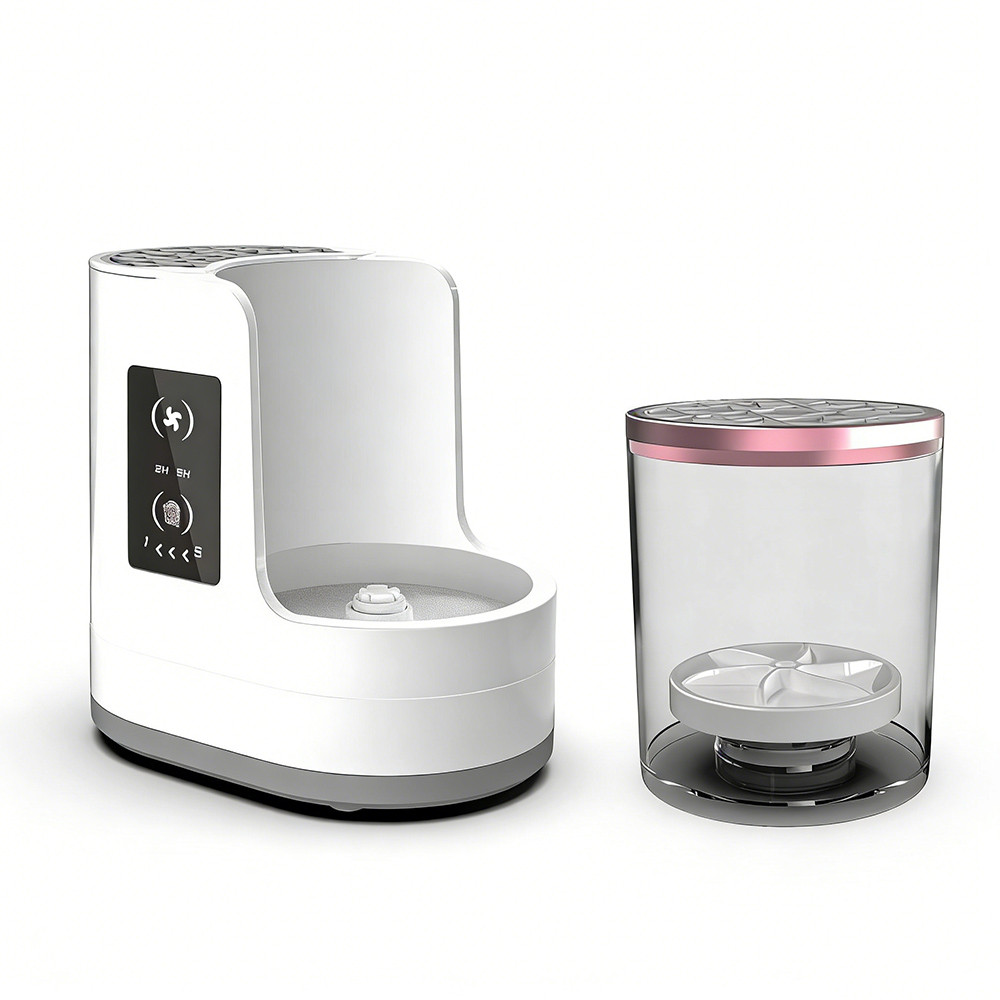 Electric Makeup Brush Cleaner, Automatic Makeup Brush Cleaner with Makeup Brush Dryer, Deep Cleaning