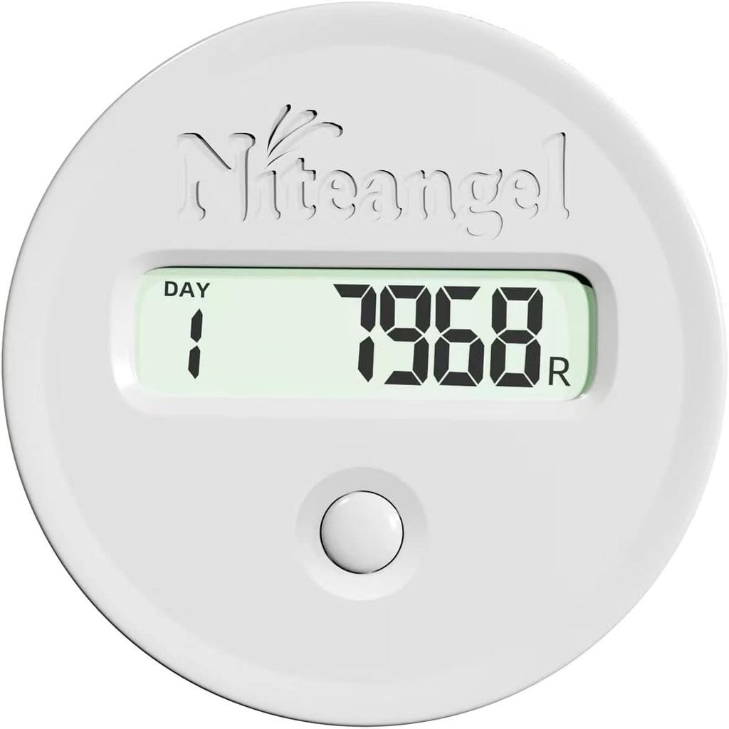 Niteangel Precisionly Hamster Wheel Pedometer - Bộ đếm bước động vật nhỏ cho bánh xe Acrylic & gỗ si