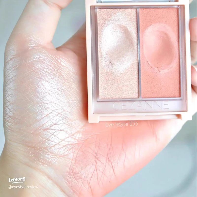 CEZANNE CEZANNE CEZANNE Hai Màu Blush Highlighter Tăng Cường Da Cảm Giác Trong Suốt / CEZANNE CEZANN