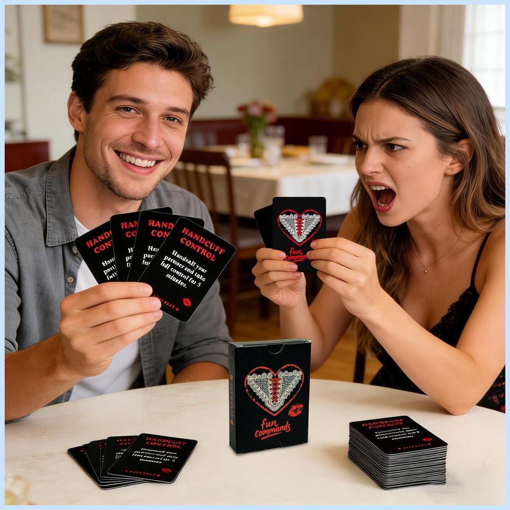 Hẹn Hò Thẻ Trò Chơi Ngày Lễ Tình Nhân Đàm Thoại Bộ 50 Miếng Thẻ Hẹn Hò Bàn Trò Chơi Dành Cho Người L