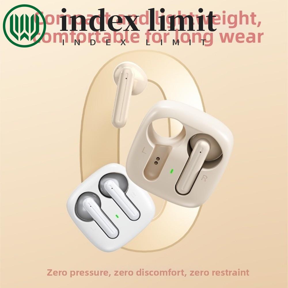 Tai nghe không dây GIỚI HẠN INDEX, có dây buộc Tai nghe Bluetooth 5.3 Type-C, Giảm tiếng ồn di động 