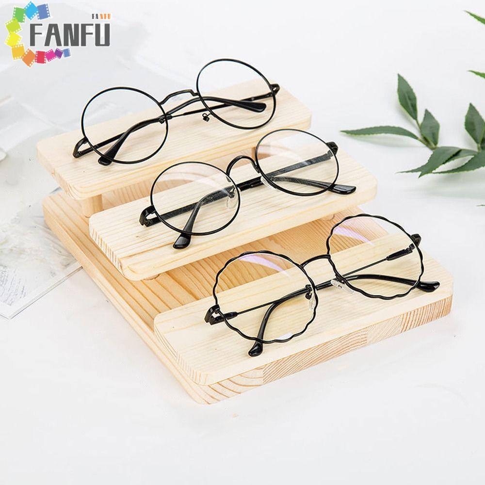 Kính Hiển Thị Giá Để Xe Wooden Display Stand Cho Đồng Hồ, Kính Mắt Và Phụ Kiện Jewellery