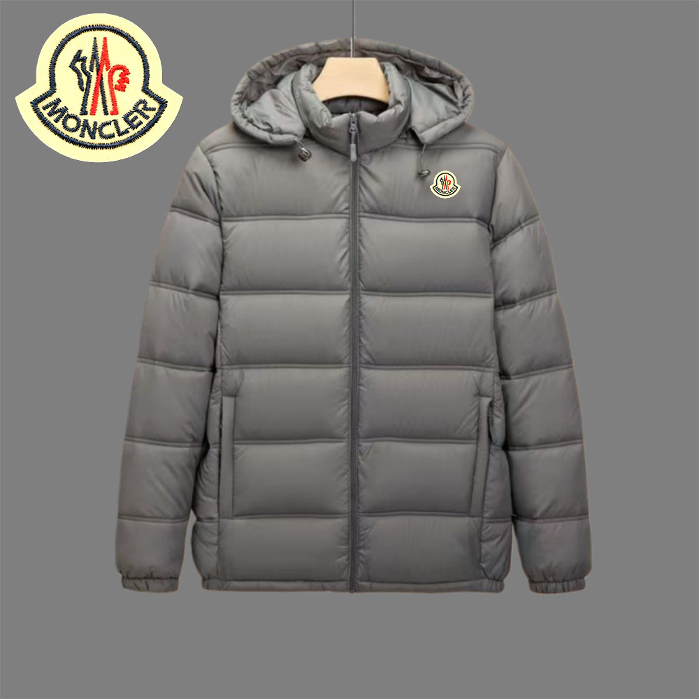 Áo khoác Moncler nhập khẩu thu đông 2025, lót lông cừu, chống mưa và chống gió