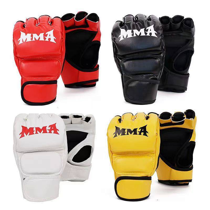 New Boxing Glove Half Finger Boxing Gloves Boxing Gloves Boxing Adult Boxing Practice Adult Taekwond