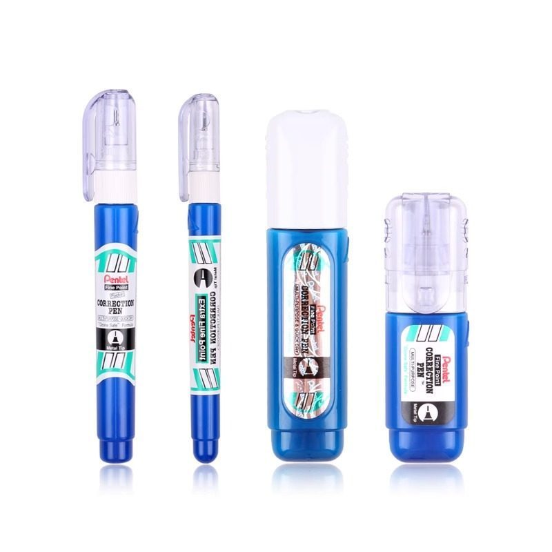 Nhật Bản Pentel Pentel Correction Fluid Quick-Drying White Highlighter Type Steel Nozzle ZL31 / 33 /