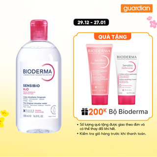  Nước Tẩy Trang Dành Cho Da Nhạy Cảm Bioderma Sensibio H2O 500ml 