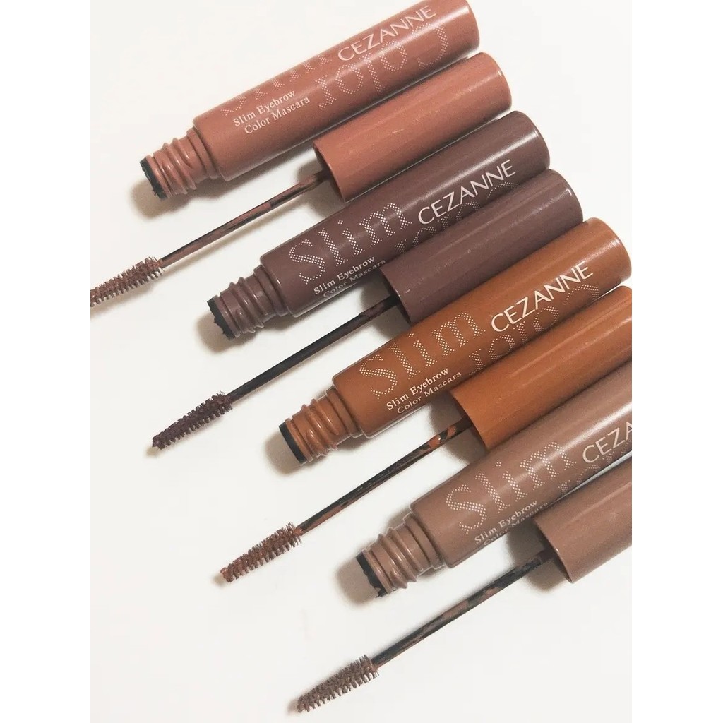 Thuế bảo hiểmNhật Bản cezanne cezanne cezanne cezanne Ultra-Fine Nhuộm Kem Lông Mày Đầu Bàn Chải Mịn