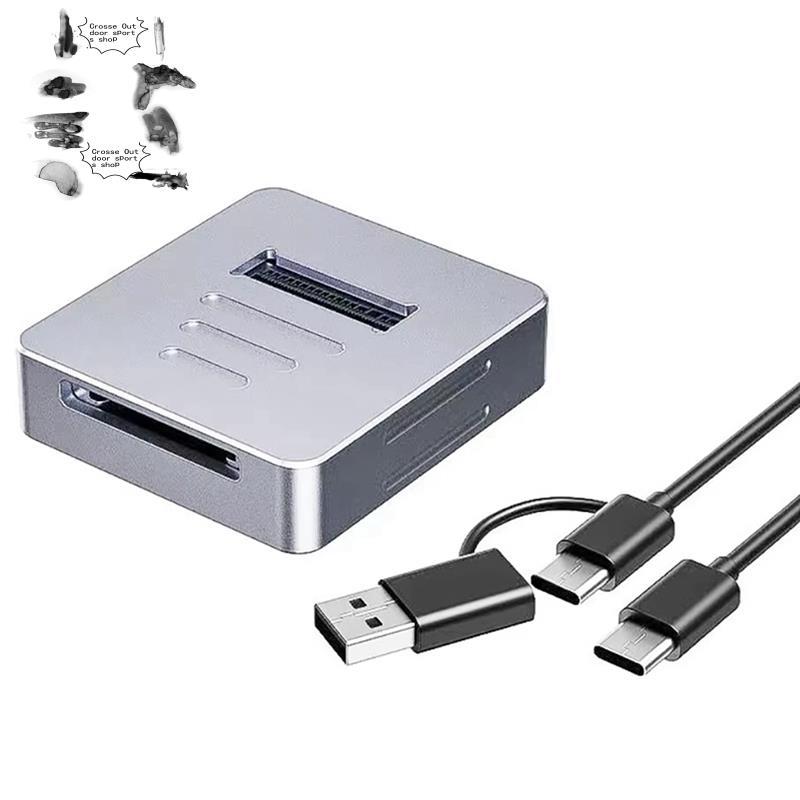 Docking SSD Box Adapter M.2 SSD Case 10Gbps SSD Enclosure Adapter Vỏ Nhôm NVMe PCIe Hộp Bên Ngoài Ch
