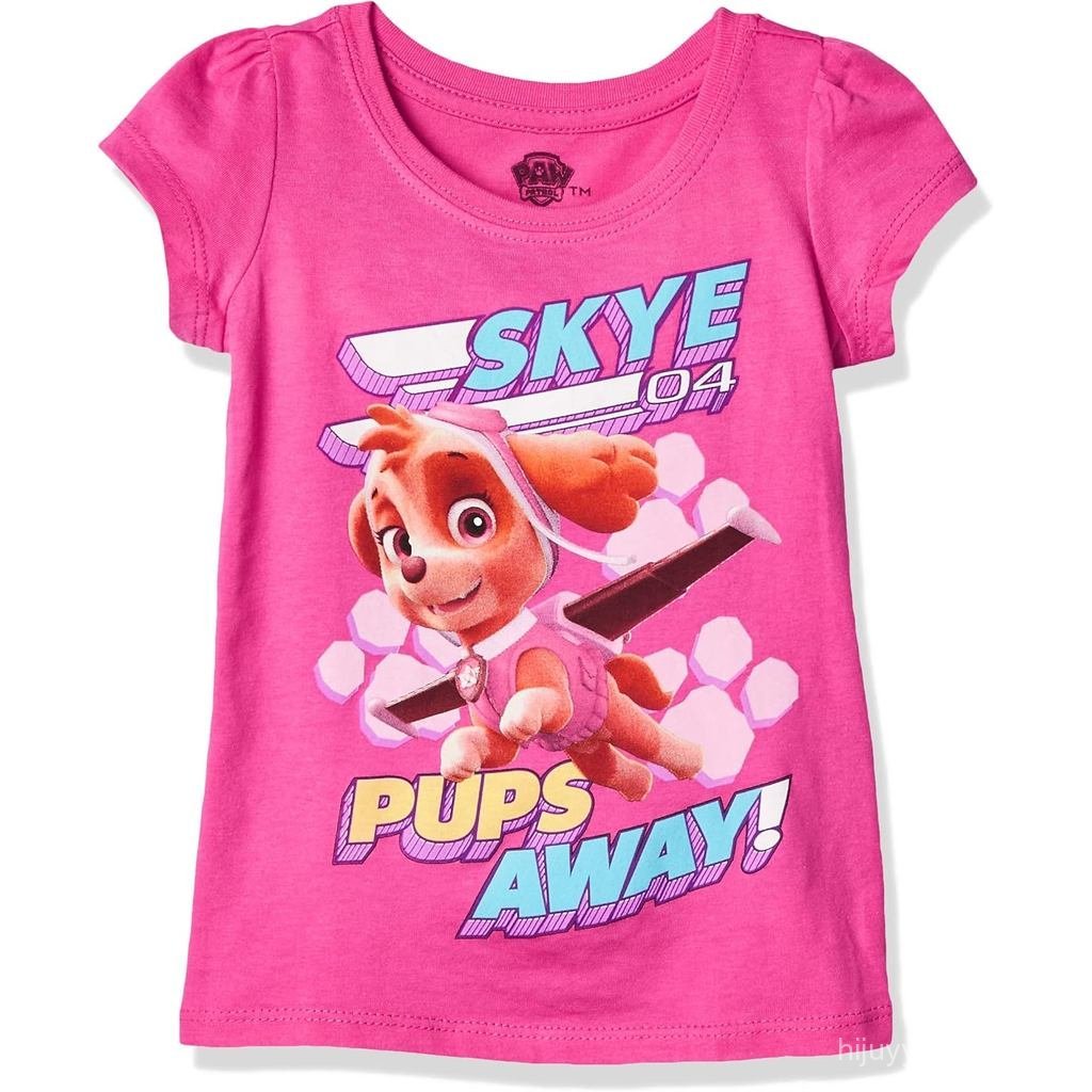 Paw Patrol Girls Paw Patrol Skye Tay Ngắn Puff Tee LVKP