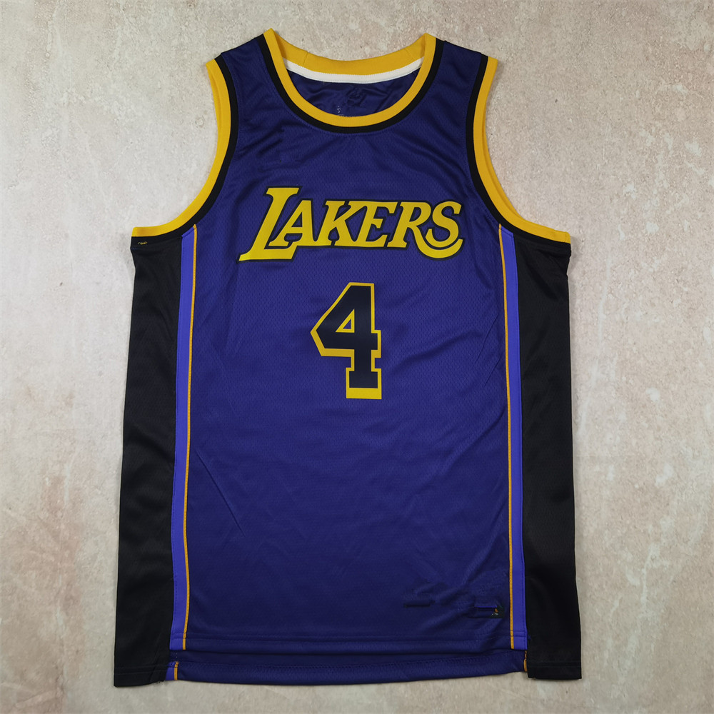 Đồng phục bóng rổ màu tím phong cách Lakers Jersey