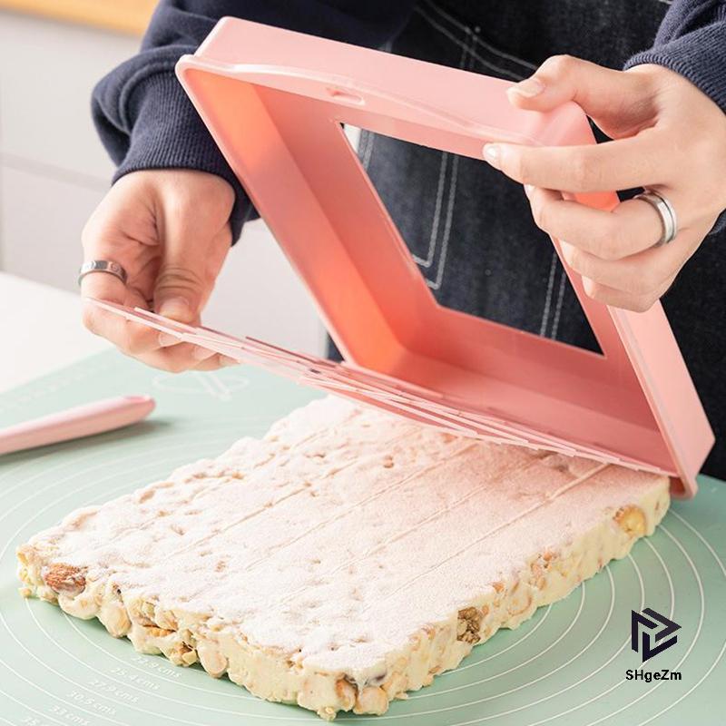[SHgeZm] Khuôn Nougat chất lượng cao Khuôn đáy bánh ngọt bông tuyết Khuôn nướng bánh chống dính Thiế