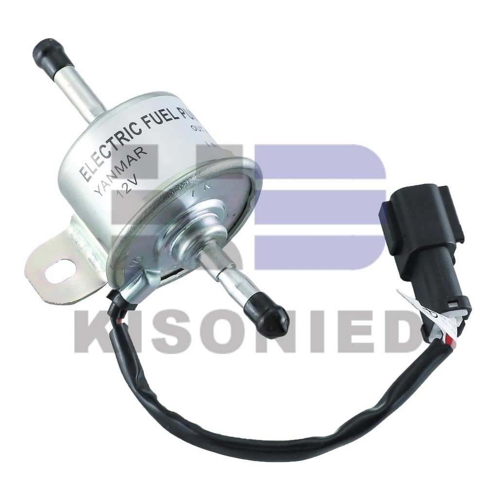 129612Máy bơm nhiên liệu điện 52100 có phích cắm màu đen 485510011 14520577 Dành Cho Xe akeuchi TB23