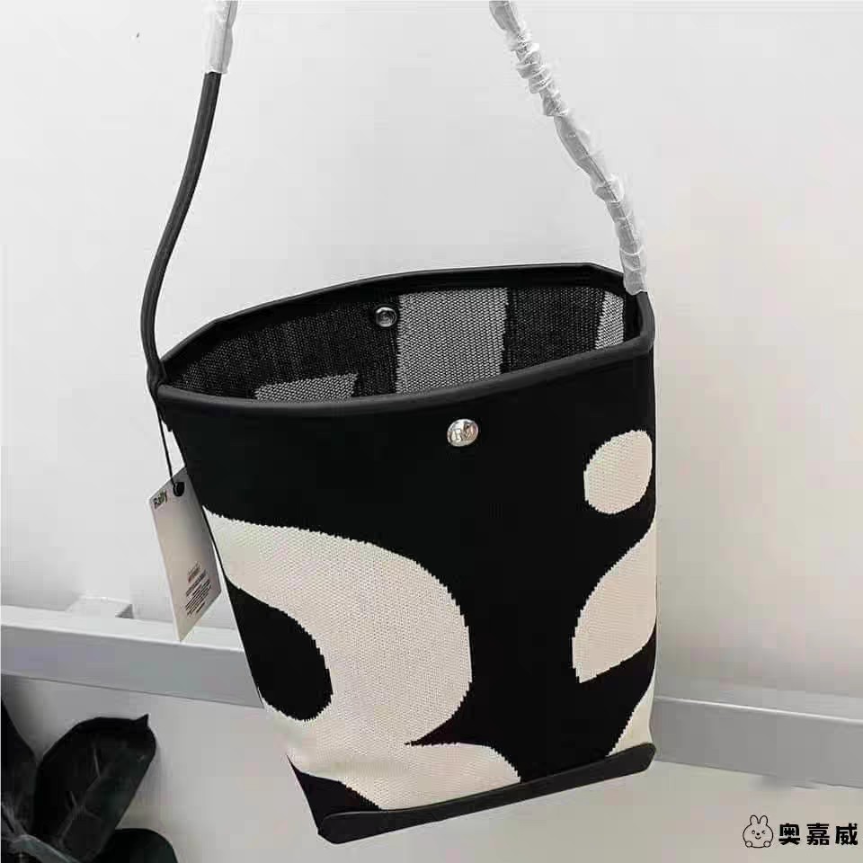 Rally Bucket Bag and Felt Inner Bag Suitable for Bucket Bag Liner Bag Support Type Bag-in-Bag