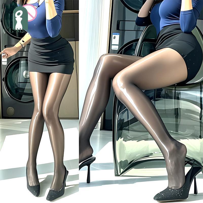 Vớ Dầu Ngựa Bóng Loáng Gmarty - Sheer Thoải Mái, Đàn Hồi Cao