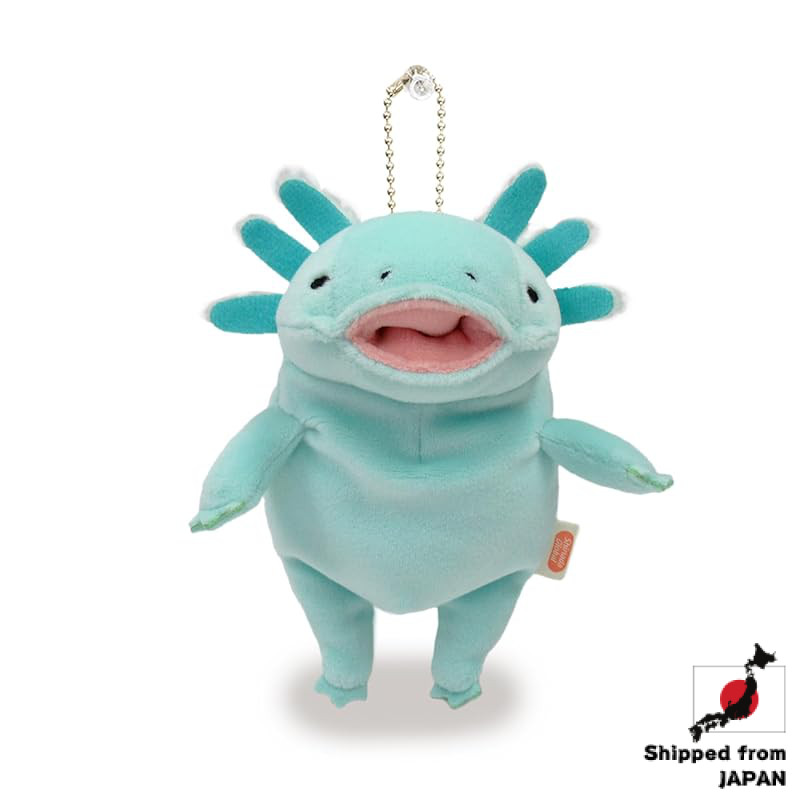 Sinada Global Mochi Series Mochi Upa Pastel Mint (mini) 7×5×14cm Plush Toy Axolotl Animal MOUP-0088P