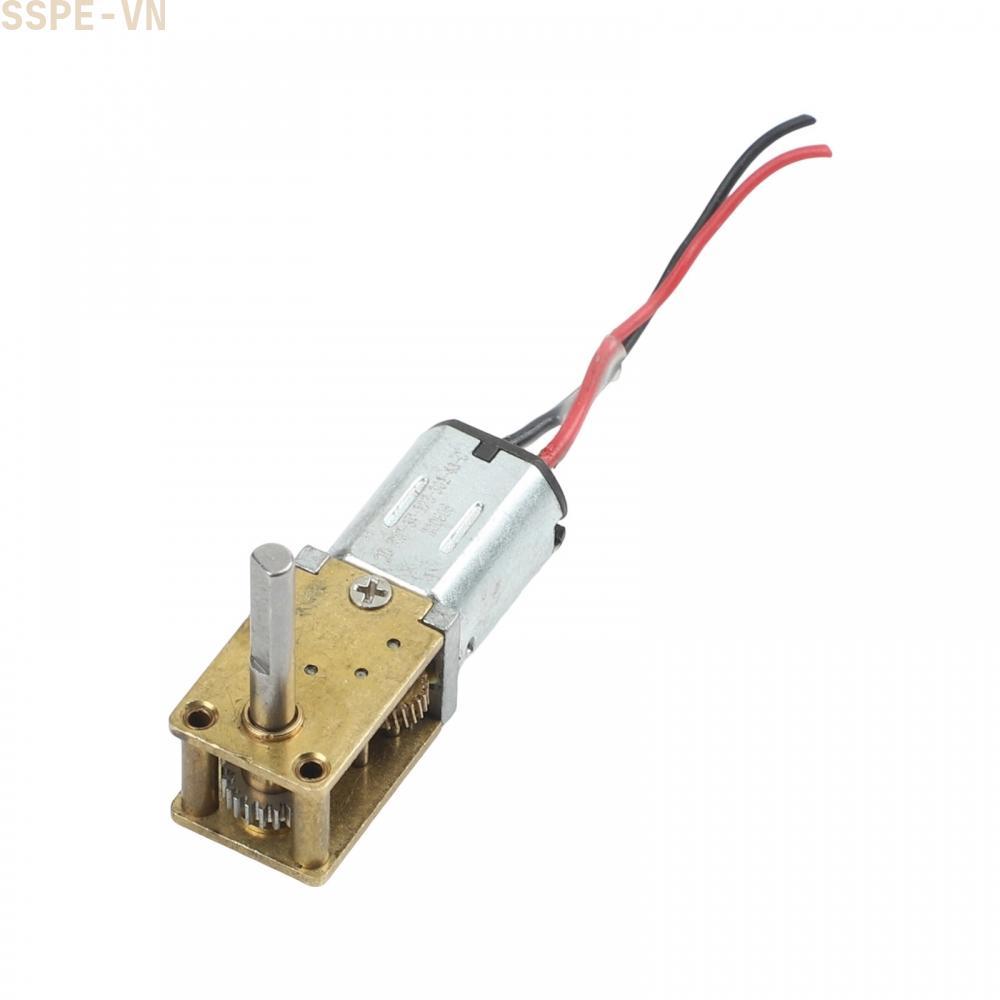 N20 Gear Motor Wide Voltage Compatibility Low-speed Performance Gearhead Motor