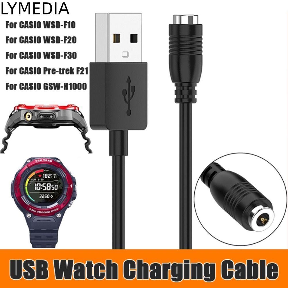 Bộ sạc đồng hồ LYMEDIA, Cáp sạc USB đa năng di động, Đế sạc thời trang cho WSD-F10 F20 F30 F21 GSW-H
