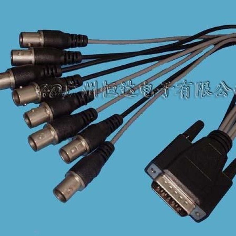 Cáp Video giám sát BNC DB15 đến 8 Cáp BNC
