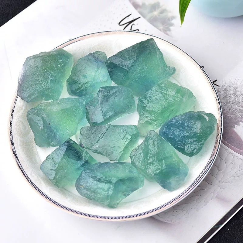 Đá khuếch tán hương thơm đá thô Fluorite pha lê tự nhiên